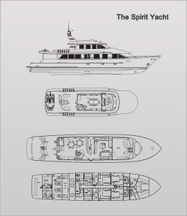 The Spirit Yacht Floor Plan